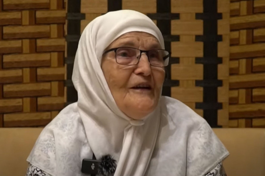ISPUNILA SVOJ SAN U 87. GODINI: Derviša Huseinagić najstarija je hadžinica iz regiona, koja je ove godine otputovala na hadž