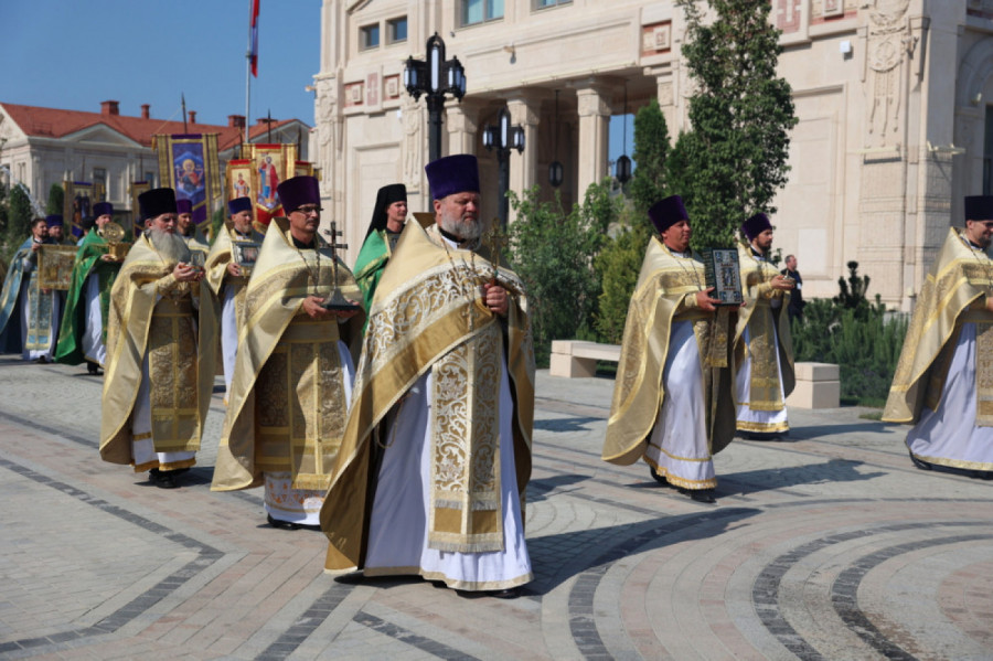 Osvešravanje hramovno-muzejskog kompleksa "Novi Hersones"