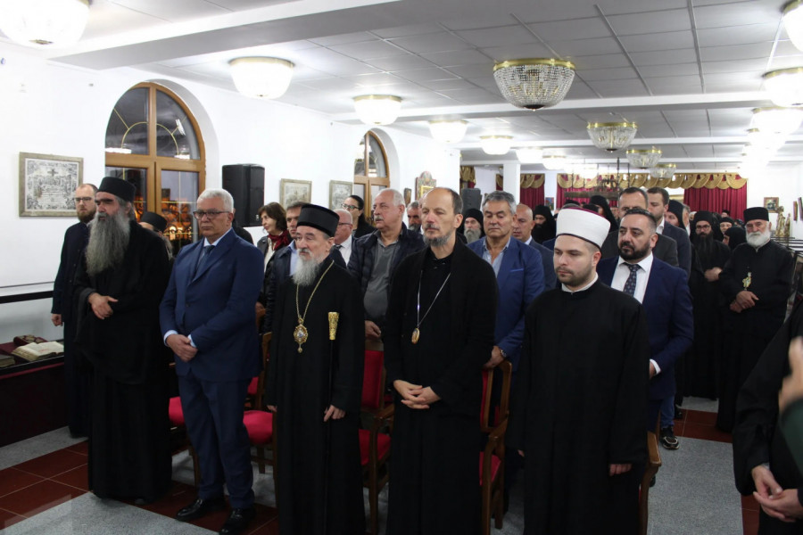 Arhijerejski namesnik podgoričko-danilovgradski protojerej Predrag Šćepanović održao je predavanje o svetoj ličnosti Ave Justina