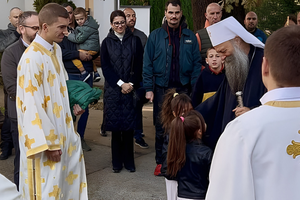 SNAŽNA PORUKA PATRIJARHA PORFIRIJA NAKON LITURGIJE U BEOGRADU: "Blagosloveno je biti odbačen od sveta, a prihvaćen u Carstvu nebeskom"