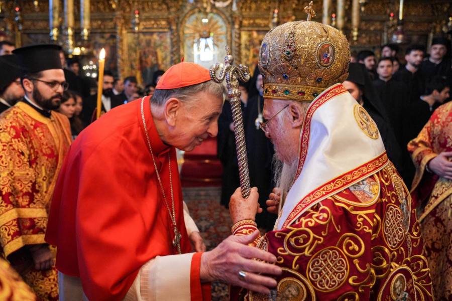 NOVI KORAK KA EKUMENIZMU: Delegacija iz Vatikana na liturgiji koju je služio carigradski patrijarh Vartolomej