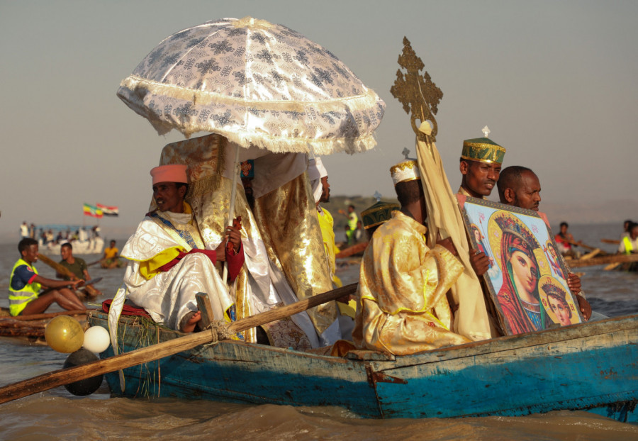 Proslava Bogojavljanja u Etiopiji.