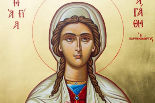 MUČITELJA KOJI JE TRAŽIO NJENO TELO STIGLA JE KAZNA BOŽJA: Sutra slavimo Svetu mučenicu Agatiju