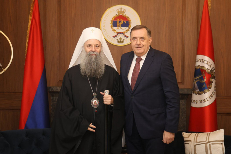 PATRIJARH SE HITNO OGLASIO ZBOG MILORADA DODIKA: “Duboko sam zabrinut!”