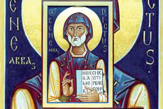 ON SE SMATRA OCEM ZAPADNOG MONAŠTVA I PRAVILA "MOLI SE I RADI"! Sutra slavimo Prepodobnog Benedikta Nursijskog!