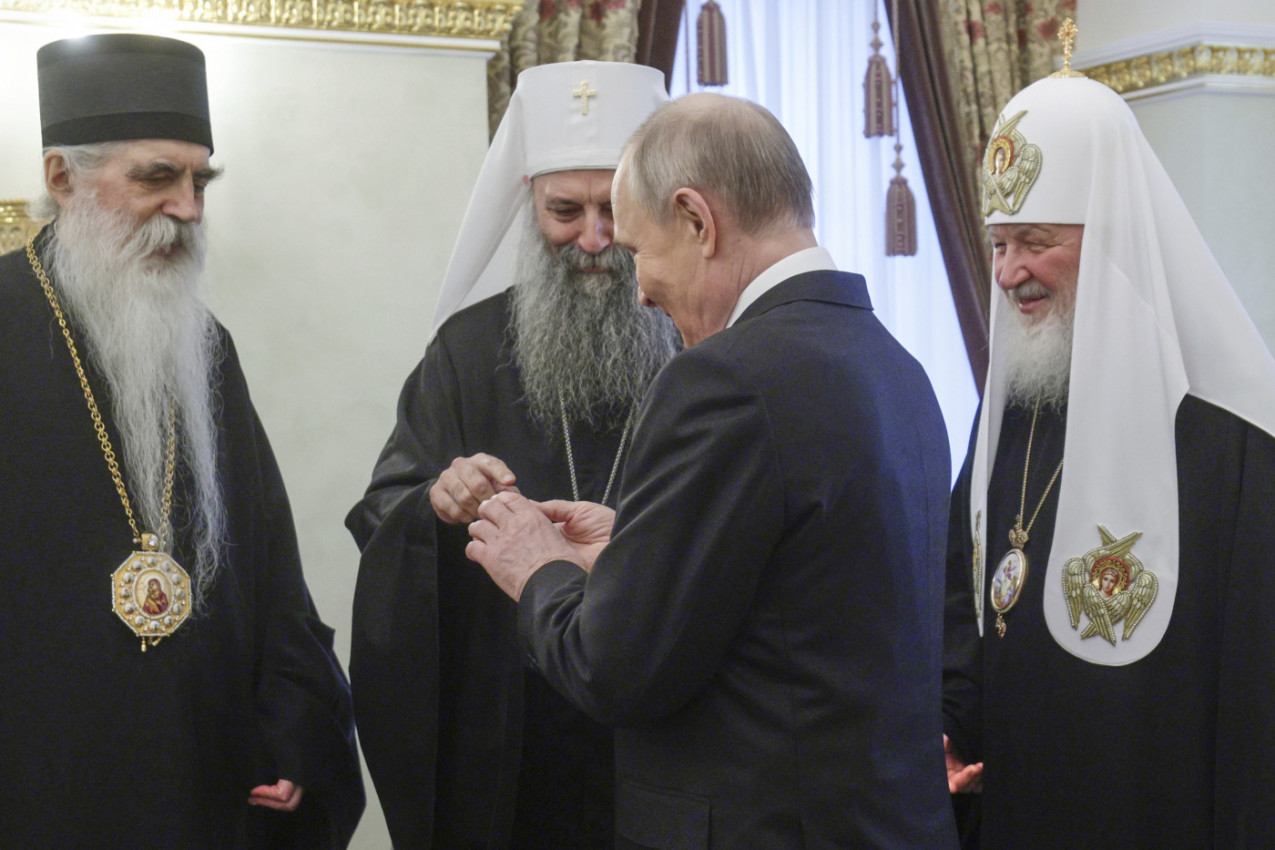 PATRIJARH PORFIRIJE UPUTIO ČESTITKU PUTINU: "Neka Bog bude uz vas u svakom trenutku"