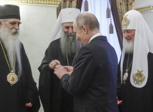 PATRIJARH PORFIRIJE UPUTIO ČESTITKU PUTINU: 