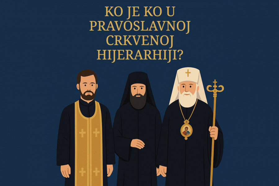 KO JE KO U HIJERARHIJI SRPSKE PRAVOSLAVNE CRKVE: Nemaju svi pravo da krštavaju i venčavaju, a ovo je najviši čin