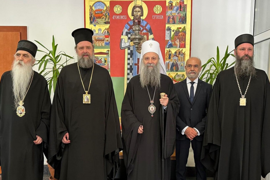MITROPOLIT SOLUNSKI U BEOGRADU: Patrijarh Porfirije otvorio vrata za novu etapu crkvene saradnje