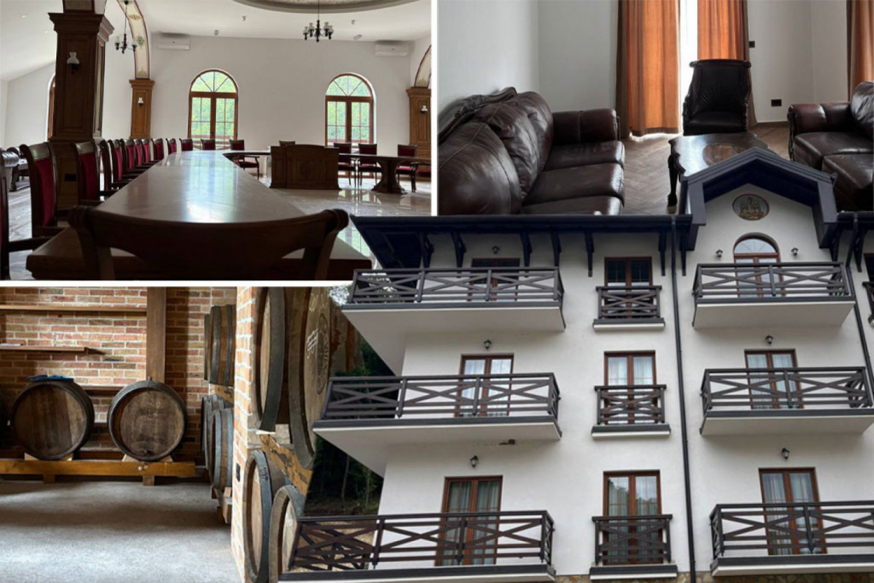 VINSKI PODRUM, MODERNI APARTMANI, LIFT I SALA ZA KONFERENCIJU: Evo šta se sve nalazi u konaku manastira Tumane (FOTO/VIDEO)