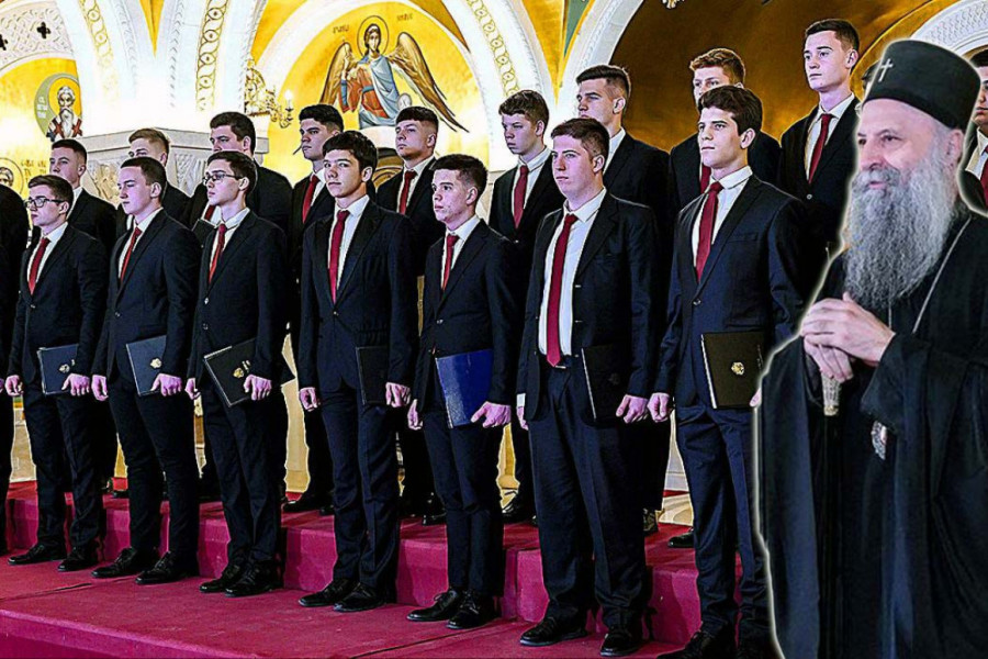 "OBRAZOVANJE BUDUĆIH SVEŠTENIKA NAJVAŽNIJI JE ZADATAK CRKVE": Odjeknula poruka patrijarha Porfirija iz Hrama Svetog Save