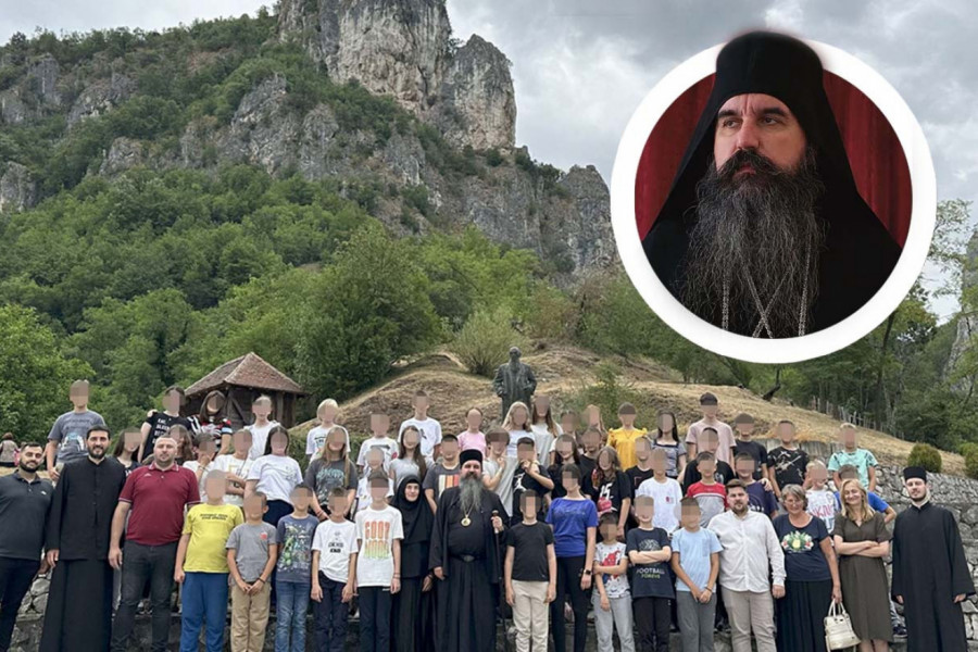 VLADIKA JEROTEJ IZNENADIO DECU U SOKO GRADU: Evo šta su mu polaznici Duhovne škole pokazali