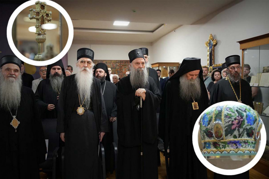 SRPSKE IKONE I RELIKVIJE KOJE SU PREŽIVELE RATNE STRAHOTE U BOSNI - PONOVO SIJAJU: Patrijarh otvorio riznicu pravoslavnog blaga u Bijeljini