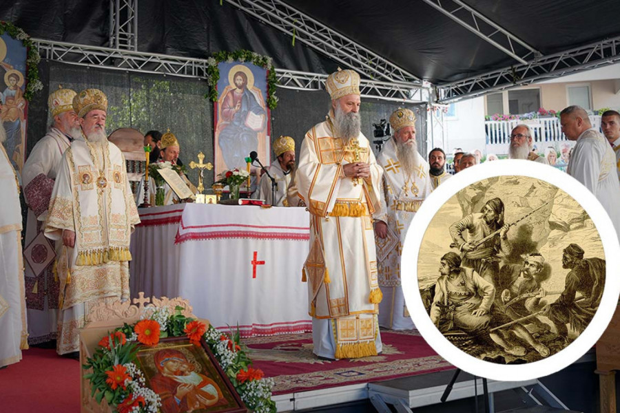 „BOLJE JE DA IZGINEMO I MI I DECA, NO DA VEČITO ROBUJEMO“:Reke vernika, patrijarh i šestorica vladika na jubileju U KOLEVCI SLOBODE