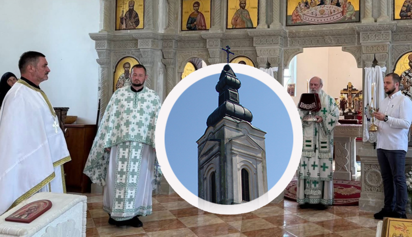 NA IVANJDAN SE NEBO OTVORILO NAD JASENOVCEM: Vladika Jovan i vernici uzneli molitve u manastiru kraj stratišta srpskog naroda