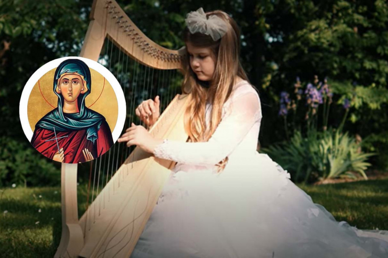 BOŽJI DAR KOJI JE DIRNUO CEO REGION: Mihaela ima samo 11 godina - napisala je i snimila pesmu o Svetoj Petki koja je rasplakala verni narod (VIDEO)