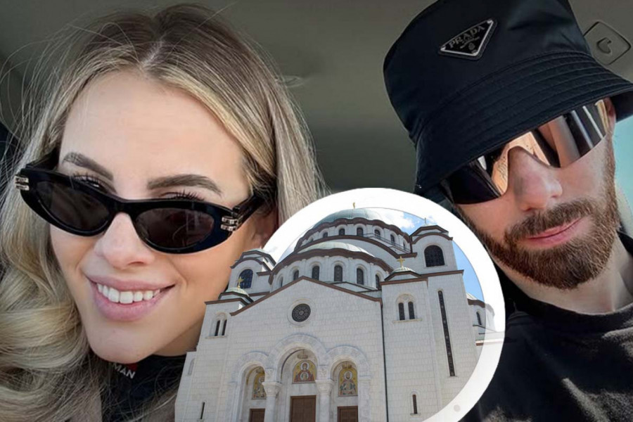ARGENTINSKI AS NA PETROVDAN POSTAO PRAVOSLAVAC: Luka Vildoza se krstio u Hramu Svetog Save pred venčanje sa Milicom Tasić (VIDEO)