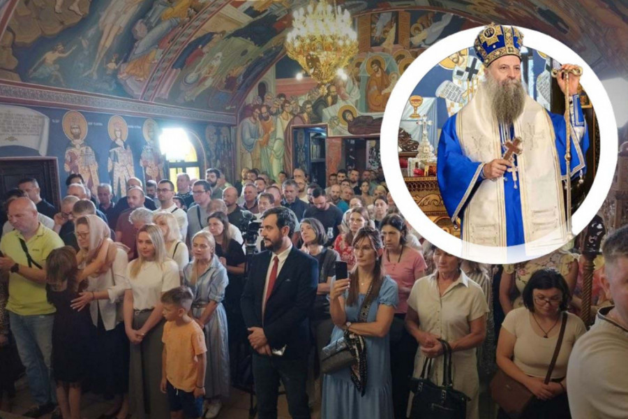 „NAŠI IZBORI NIKADA NISU NEUTRALNI – IMAMO SAMO DVA IZBORA!”: Na Pavlovdan u Beogradu patrijarh poručio šta određuje našu večnost