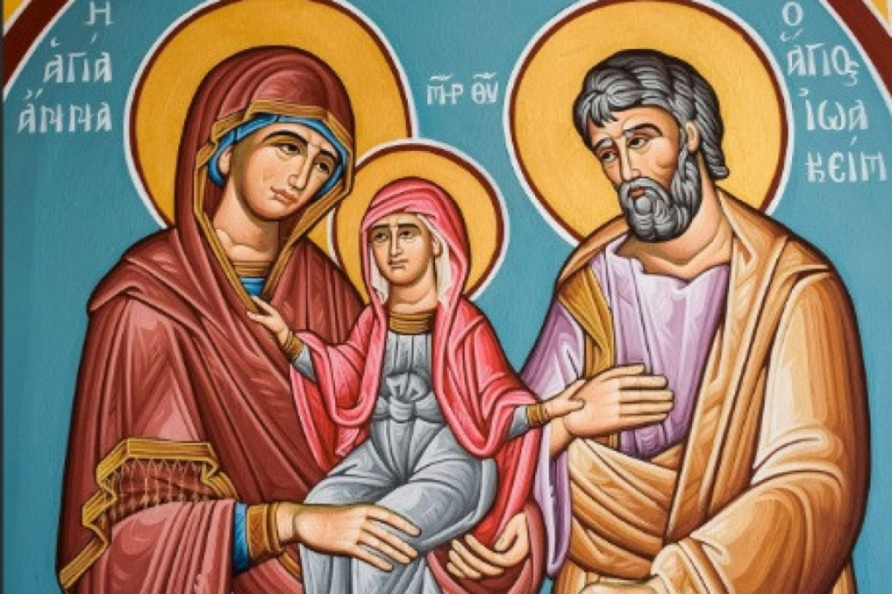 DANAS JE CRNO SLOVO: Srpska pravoslavna crkva slavi Svete pravedne bogoroditelje Joakima i Anu!