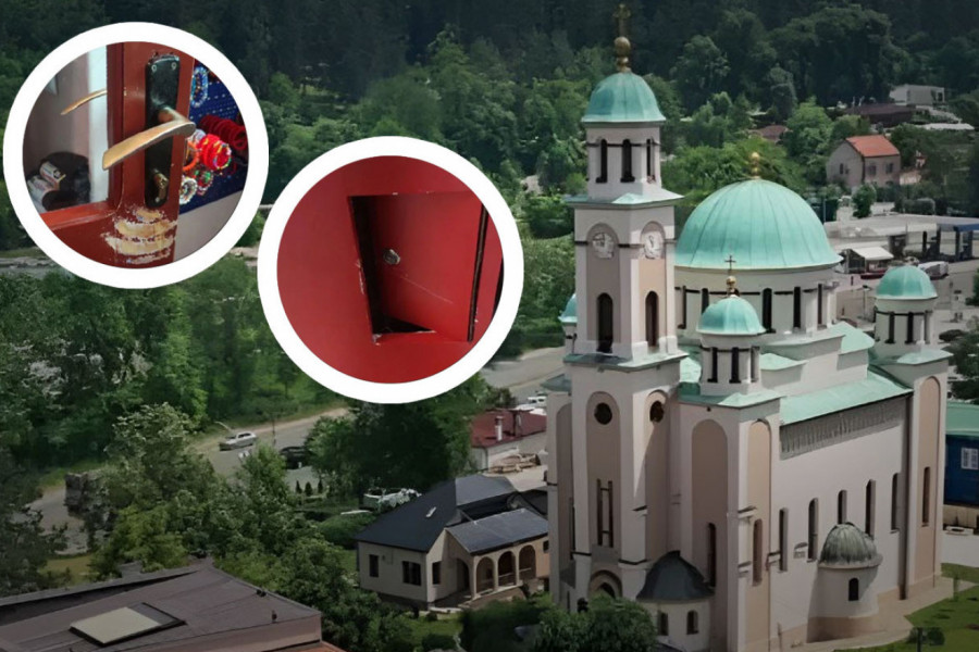 VANDALI RAZBILI TRON SVETE MATRONE I OPLJAČKALI HRAM USRED BELA DANA: Vernici i sveštenstvo u strahu, a otac Miloš poručuje: "Povređeni smo ovim činom!" (FOTO)