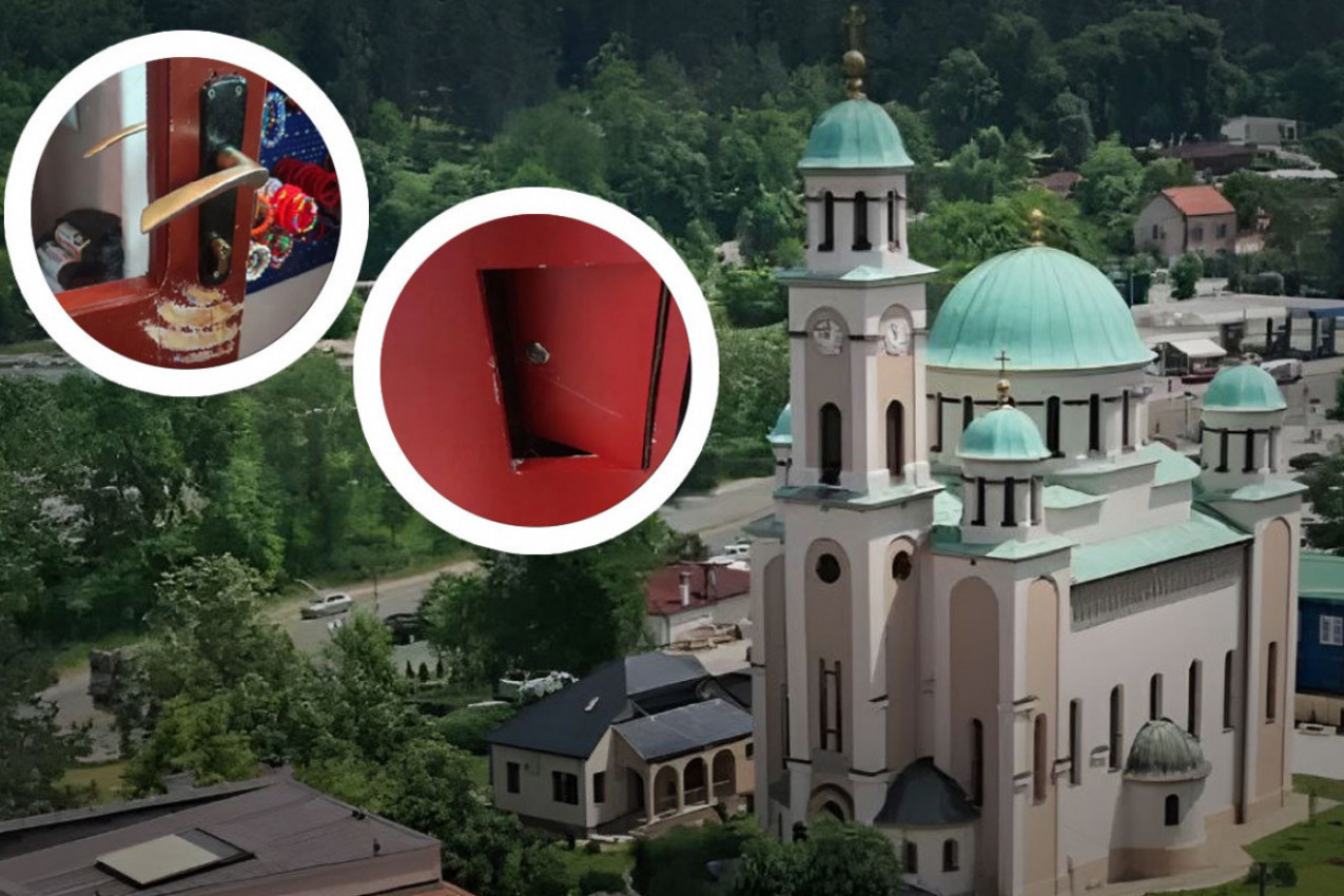 VANDALI RAZBILI TRON SVETE MATRONE I OPLJAČKALI HRAM USRED BELA DANA! Vernici i sveštenstvo u strahu, a otac Miloš poručuje: Povređeni smo ovim činom! (FOTO)