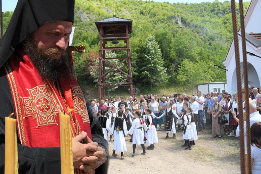 VELIKI DAN U MANASTIRU SOKOLOVO: Vladika Sergije sabrao vernike na duhovnom događaju značajnom za budućnost svetinje i celog kraja
