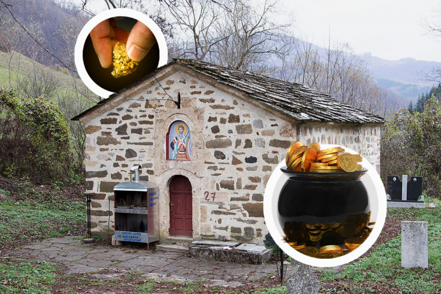 CRKVA NA "ZLATNOM TLU", LJUDI SE VRAĆAJU DA NAĐU BOGATSTVO U OVOM KRAJU: Srpsko selo opustelo, a legenda o IZOBILJU i dalje postoji