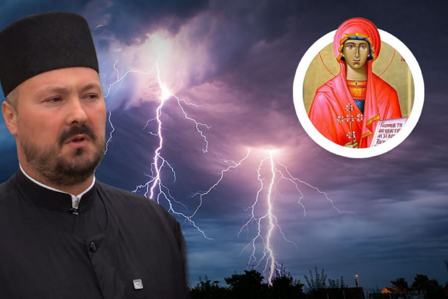 DA LI NAM SE ZAISTA CRNO PIŠE AKO DANAS UDARE GROMOVI: Sveštenik o običajima i narodnim verovanjima za Ognjenu Mariju