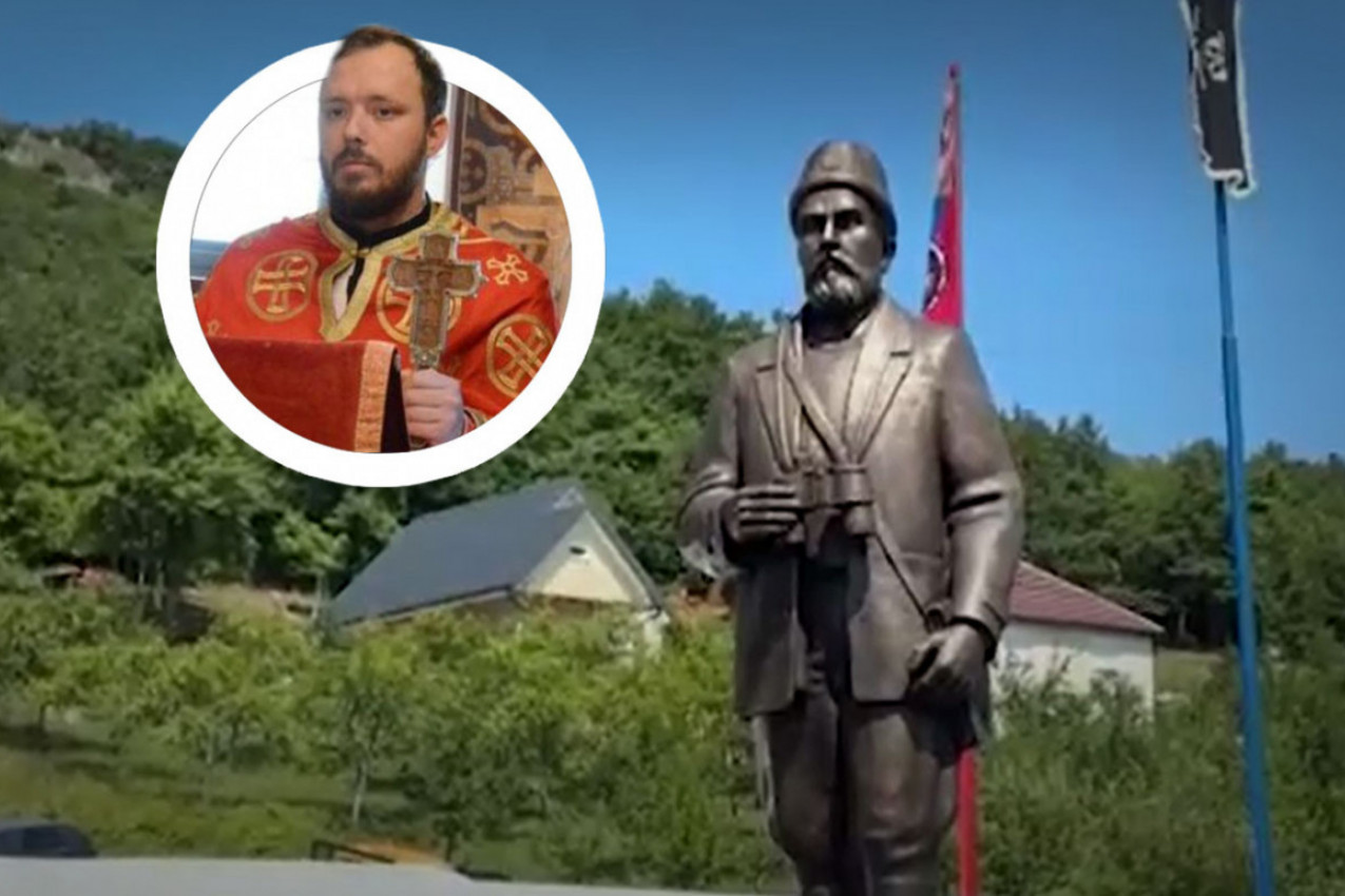 MEŠTANI PREMESTILI SPOMENIK U CRKVU, STAREŠINA HRAMA HITNO SASLUŠAN U POLICIJI: Drama u Crnoj Gori zbog četničkog vojvode Pavla Đurišića se nastavlja