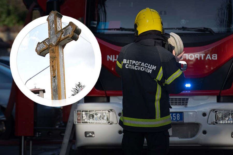 DRAMA NA JUGU SRBIJE - VATRA SE PRIBLIŽAVA MANASTIRU: 60 vatrogasaca se bori sa požarom koji pustoši sela