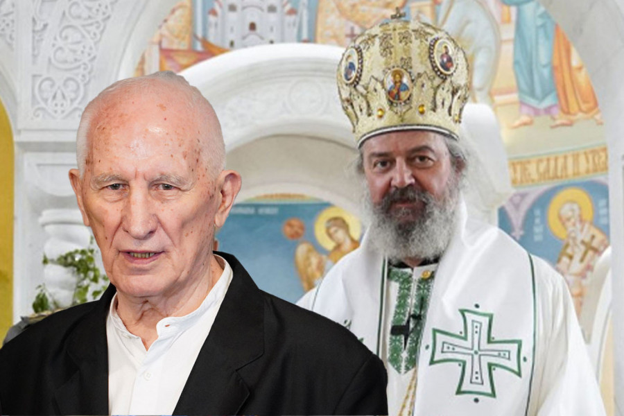 VLADIKA ISIHIJE I MATIJA BEĆKOVIĆ OTKRILI SKULPTURU SVETOG VLADIKE NIKOLAJA NA POVLENU: Duhovni simbol nade i jedinstva srpskog naroda