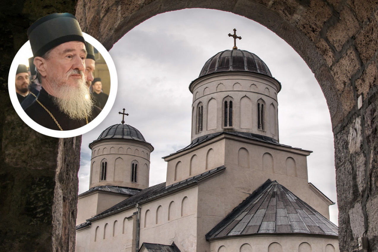 MANASTIR MILEŠEVA SE PRIPREMA ZA KTITORSKU SLAVU: Vladika Atanasije obišao svetinju pred praznik Svetog kralja Vladislava