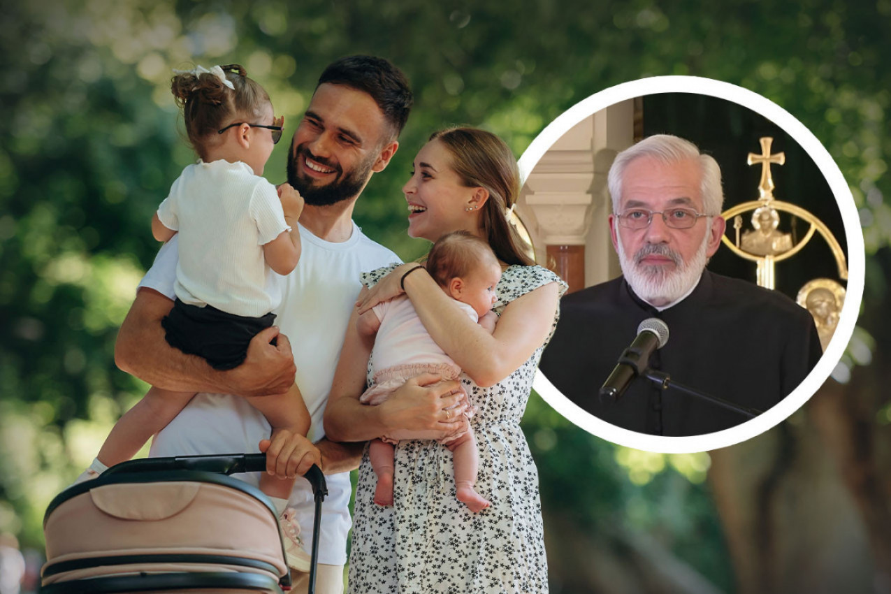 KAKAV ZNAK BOG ŠALJE LJUDIMA KAD IM DA DECU: Otac Miloš Vesin kaže da tu nije bitno da li ste verujući ili niste - poruka i posledice su iste