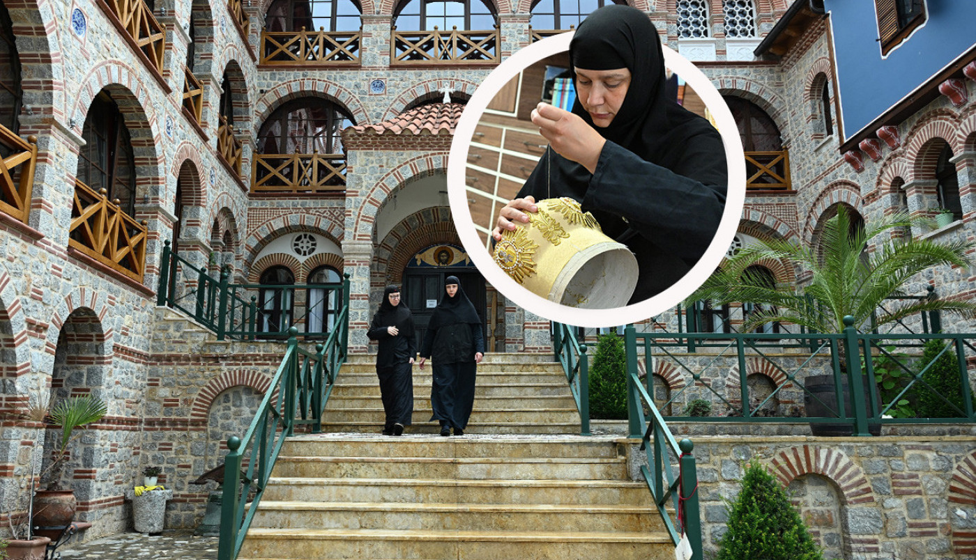 U OVOJ SVETINJI SE PRAVE MITRE ZA VLADIKE U CELOM PRAVOSLAVNOM SVETU: Neki postupci u izradi toliko su tajni da ih zna samo nekolicina monahinja