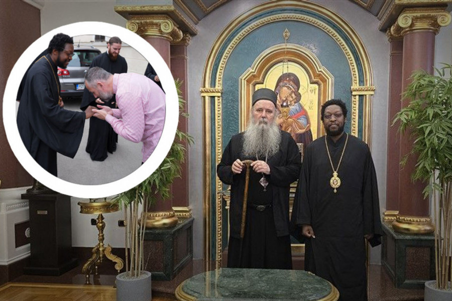 VLADIKA IZ AFRIKE STIGAO U REPUBLIKU SRPSKU: Dolazak izazvao veliko interesovanje vernika, a njegove reči rasplamsale veru naroda