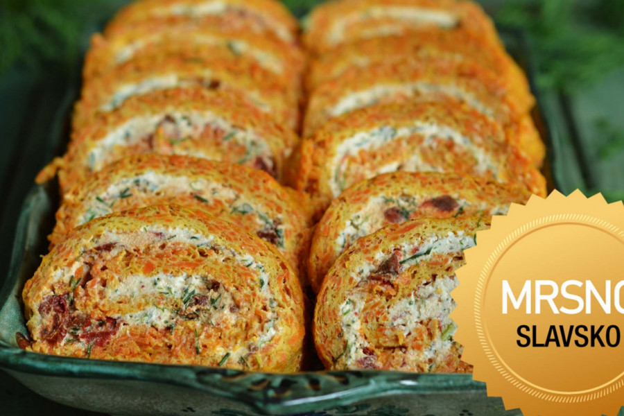 ROLAT OD ŠARGAREPE I SIRA KOJI VRAĆA UKUS STARIH SLAVSKIH GOZBI: Jednostavno, zdravo, dekorativno i autentično predjelo
