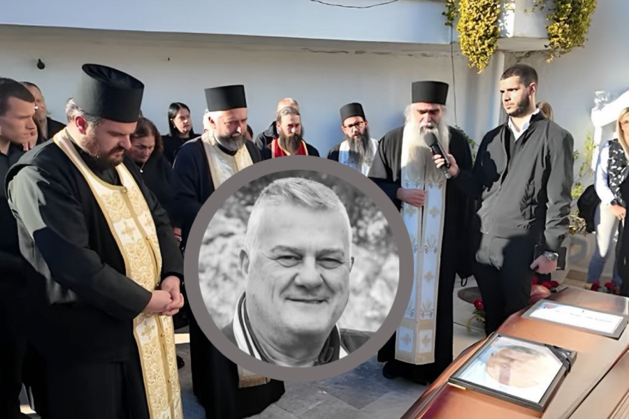 KADA JE ĆERKI DAO BLAGOSLOV DA SE ZAMONAŠI, ZASLUŽIO JE CARSTVO NEBESKO: Dirljivom besedom iguman Rafailo se oprostio od bivšeg košarkaša Nikole Kovačevića