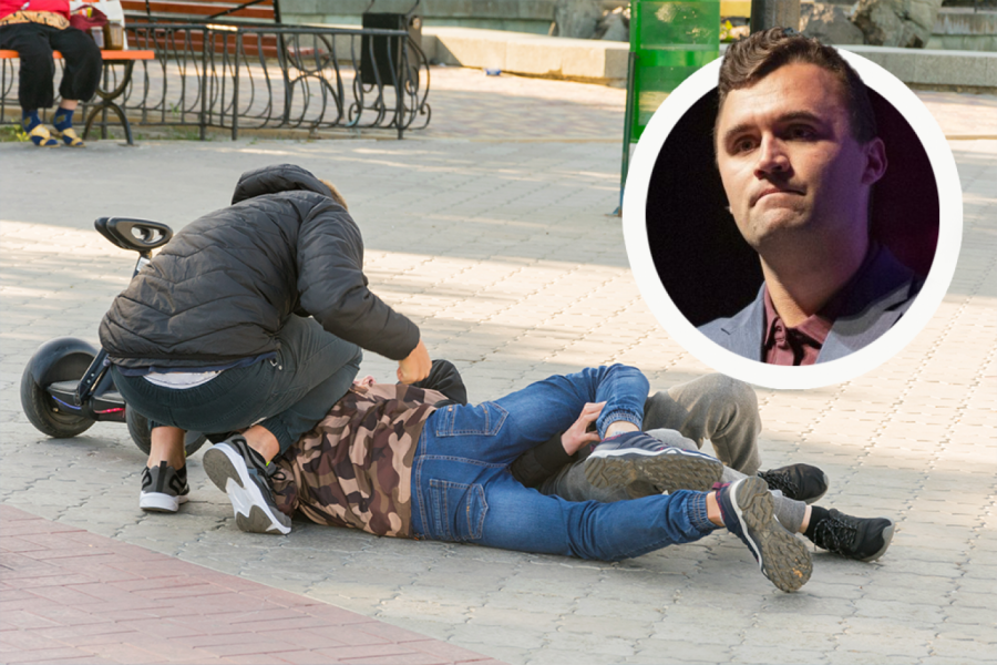 KRVAVI NAPAD NA SIMBOL VERE: Hrišćanin prebijen, krst otet - haos na događaju u čast Čarlija Kirka