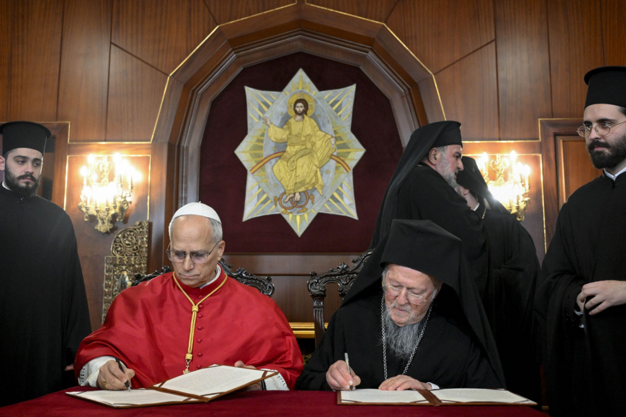 ŠTA SU PAPA LAV I PATRIJARH VARTOLOMEJ POTPISALI DANAS U ISTANBULU: Brojne reakcije pravoslavnog i katoličkog sveta