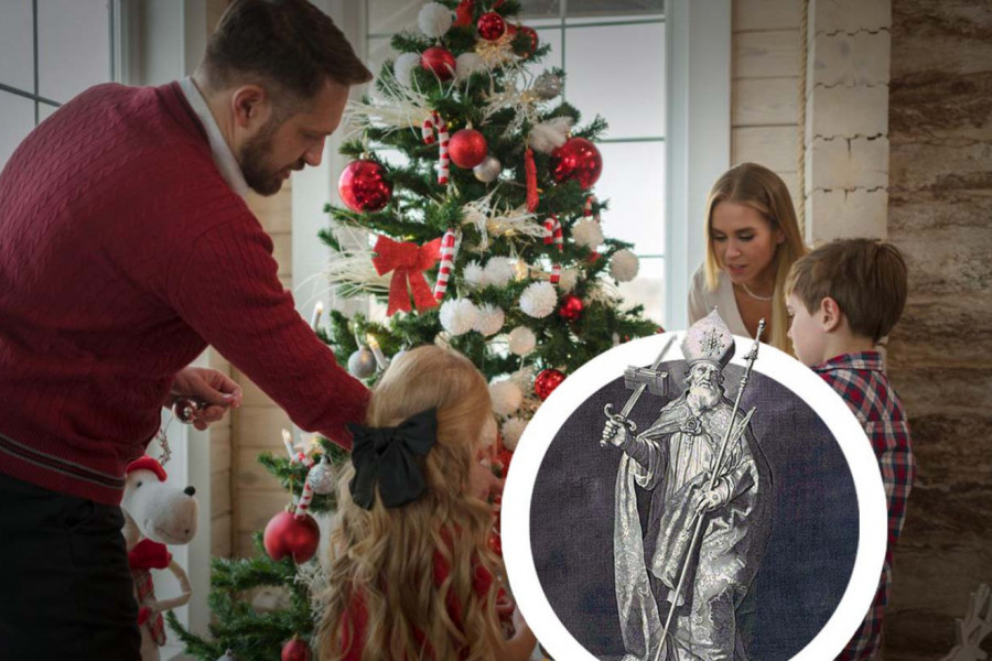 KRVAVI OBRED, SEKIRA I MRAČNA NOĆ: Retko ko zna šta je prethodilo običaju kićenja božićne jelke