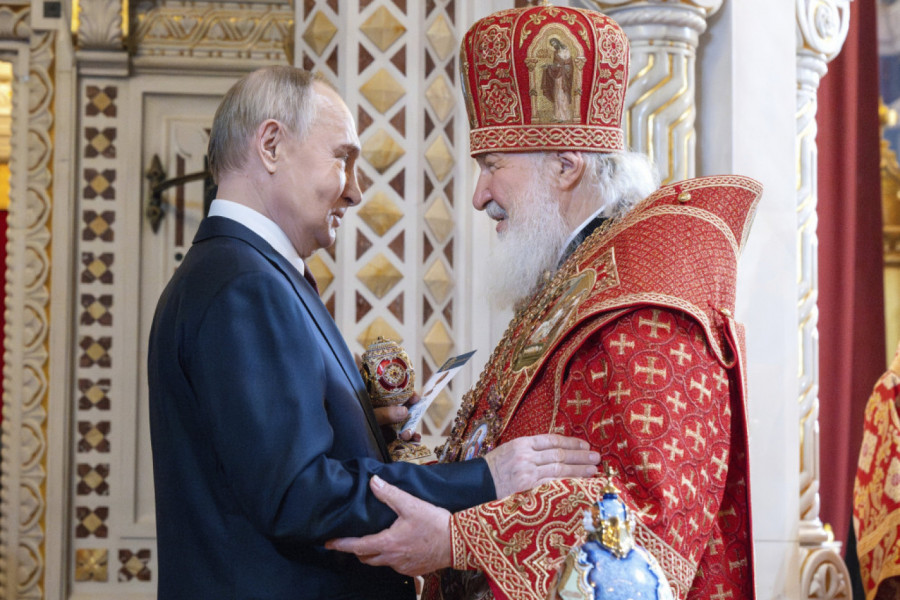 NOVA GODINA MOŽE BITI PREKRETNICA U RUSIJI: Evo šta je Putin poželeo patrijarhu Kirilu u prazničnoj čestitki