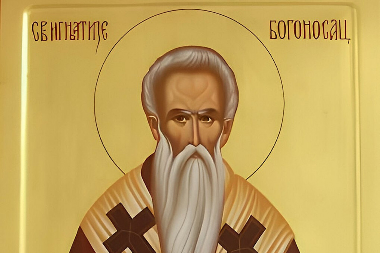 DANAS JE VELIKI CRKVENI PRAZNIK I CRNO SLOVO: Slavimo Svetog Ignjatija Bogonosca, koji je krsna slava u mnogim domovima