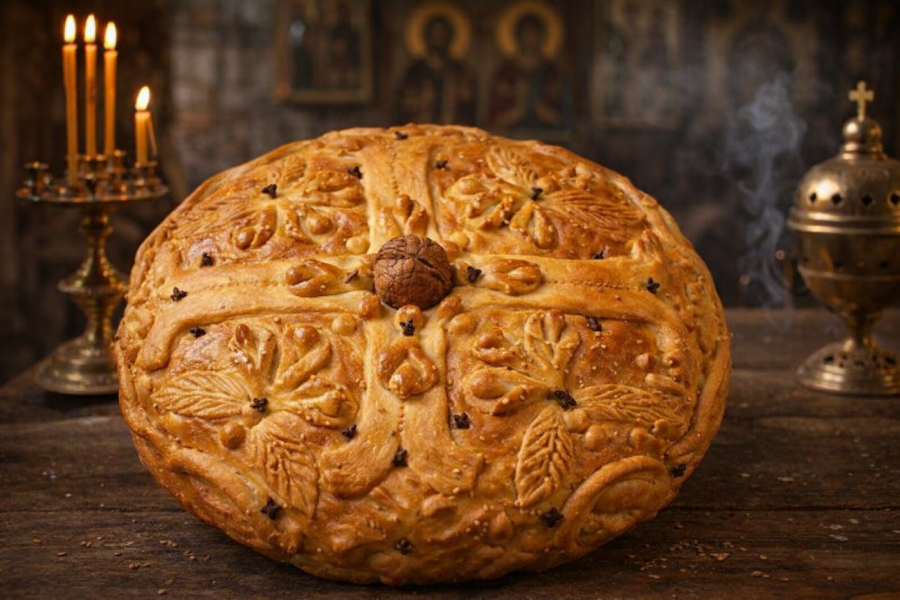 NAJSTARJI RECEPT SA SVETE GORE ZA BOŽIĆNU POGAČU KOJI SE ČUVA KAO SVETINJA: Svaki sastojak ima posebnu simboliku