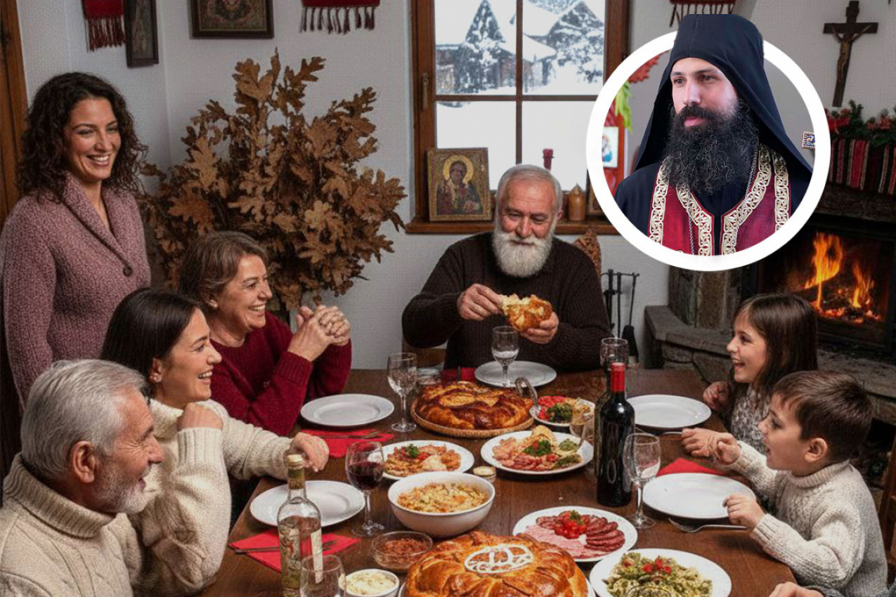 "NEMOJ POSLE DA SE PITATE ZAŠTO KAD KRENE NIZBRDO!" Iguman Georgije objasnio kako bi trebalo proslaviti Badnji dan i Božić, a kako ga Srbi proslavljaju