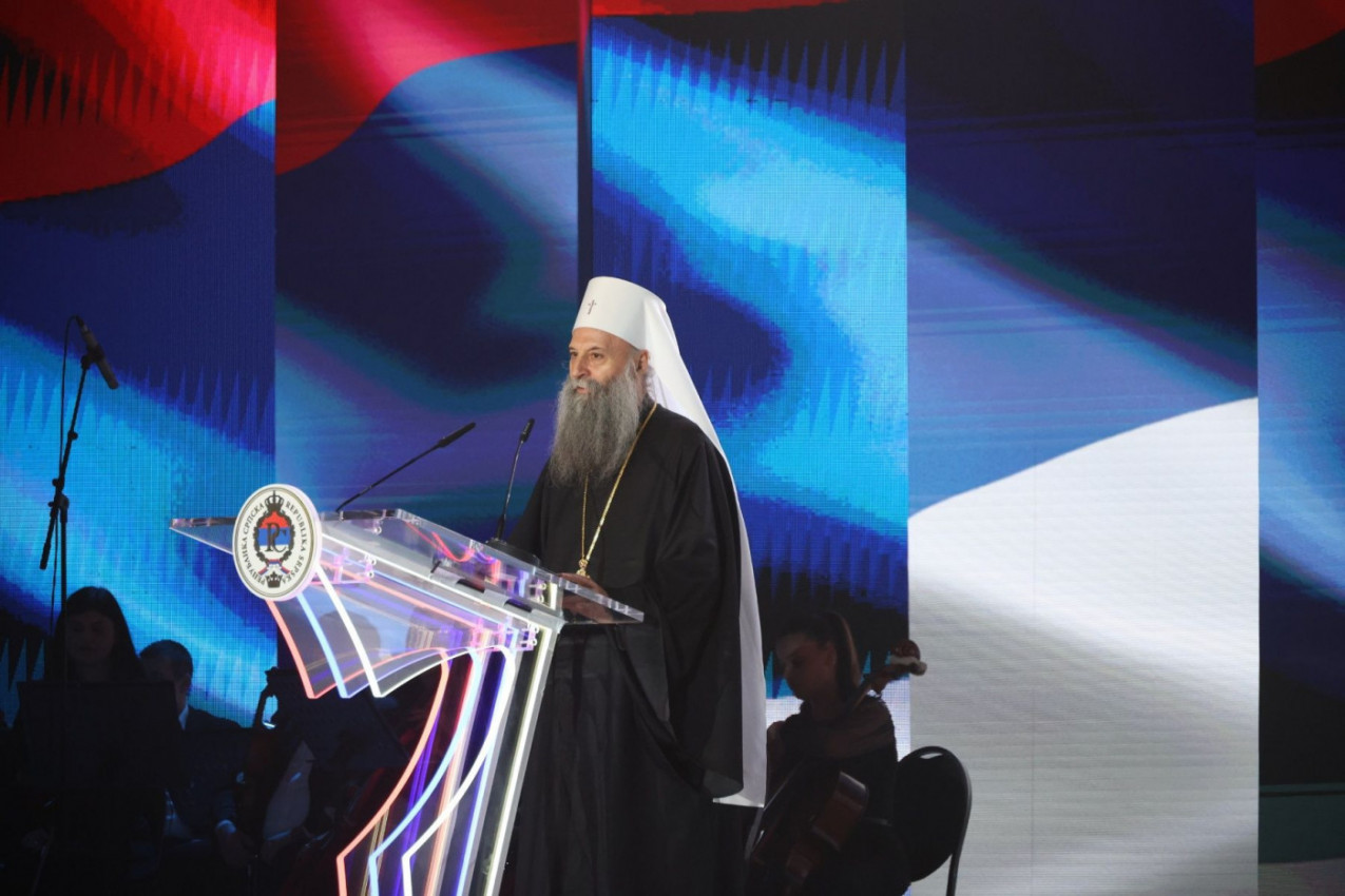 "NE DAJ DA TE ZLO POBEDI": Na proslavi Dana Republike Srpske patrijarh Porfirije poslao jasnu poruku našim susedima