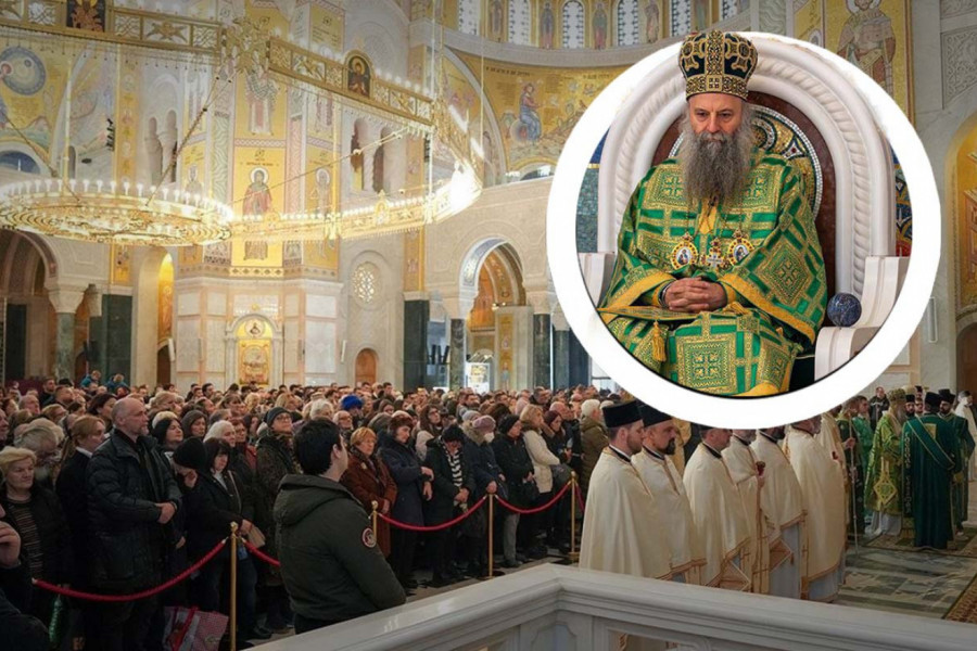 “DANAS SE ISPUNILO ONO ŠTO JE LJUDSKI ROD KROZ ISTORIJU OČEKIVAO”: Odjeknula poruka patrijarha Porfirija na Bogojavljenje