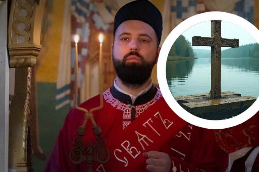 ČASNI KRST KOJI JE NA BOGOJAVLJENJE NESTAO U MORAVI – ČUDESNO SE VRATIO NA JOVANJDAN: Đakon David Janjić otkrio šta će biti sa ovim znamenjem (VIDEO)