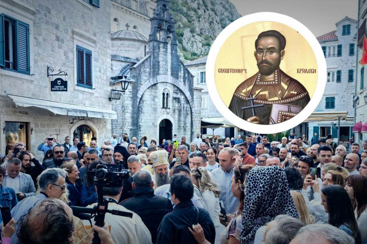 SRPSKA PRAVOSLAVNA CRKVA DANAS DOBIJA NOVOG SVECA: Vladike se okupljaju u Kotoru, gde će biti svečani čin kanonizacije