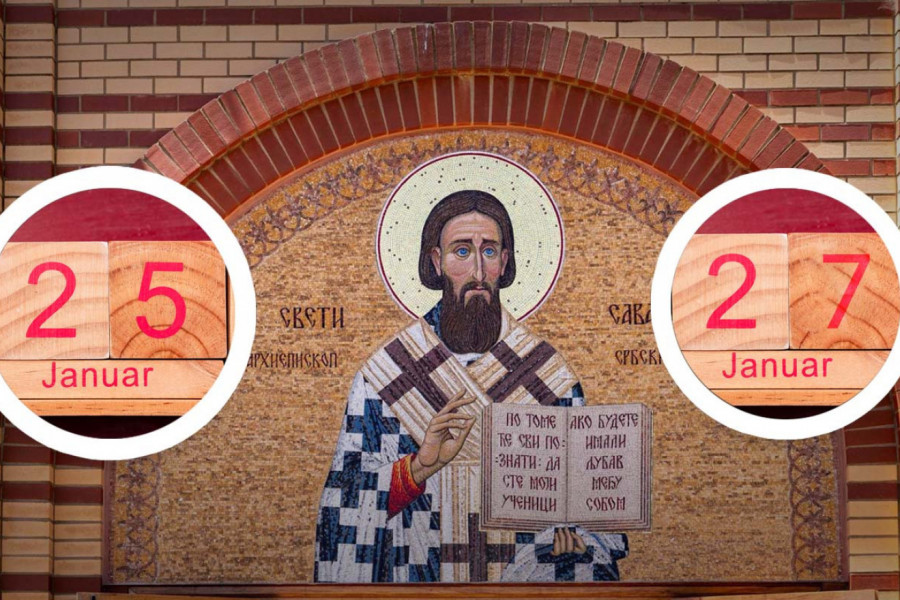 ZAŠTO JE SRPSKA CRKVA DVA DANA POMERILA PROSLAVU PRAZNIKA SVETOG SAVE: Otac Marko otkriva ono što se ne uči u školi – sve ima veze sa Bogojavljenjem