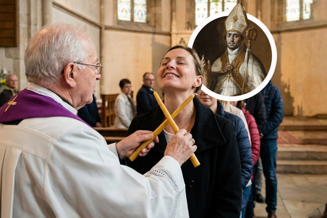 DANAS SE U KATOLIČKIM CRKVAMA UKRŠTAJU SVEĆE ISPRED GRLA VERNIKA: Sećanje na čudo Svetog Blaža i molitva koja donosi zaštitu